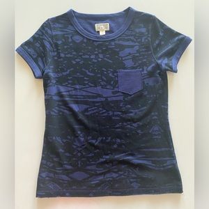 Converse one star Shortsleeve sweatshirt - Black/Blue